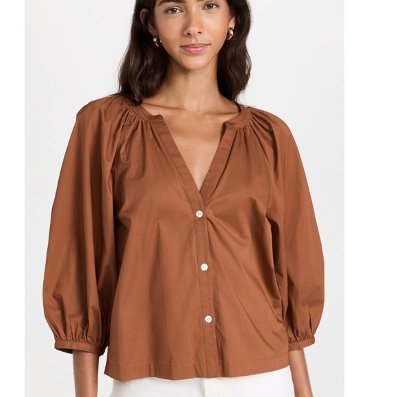 Staud Dill Top - Tan Medium - Picture 1 of 2